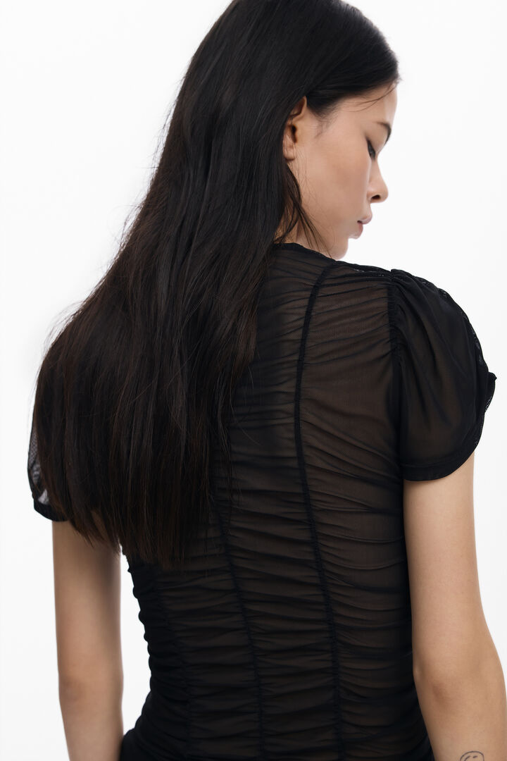 Flower tulle T-shirt | Desigual