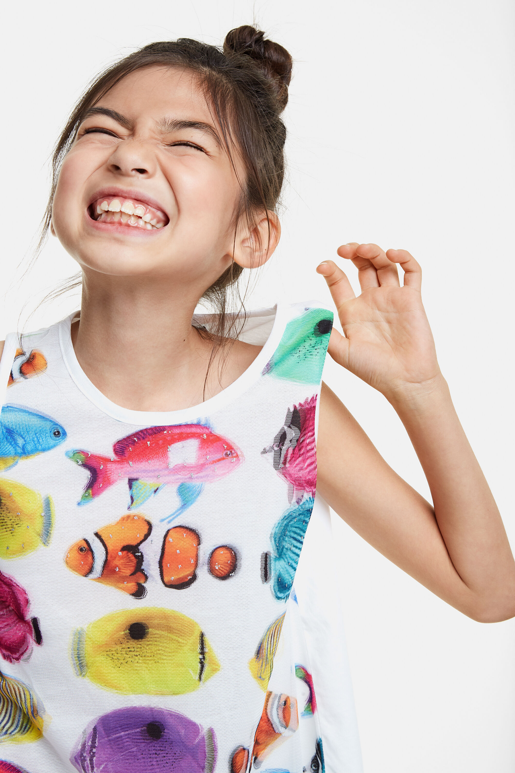 Camiseta de tirantes con peces | Camiseta de tirantes con peces |