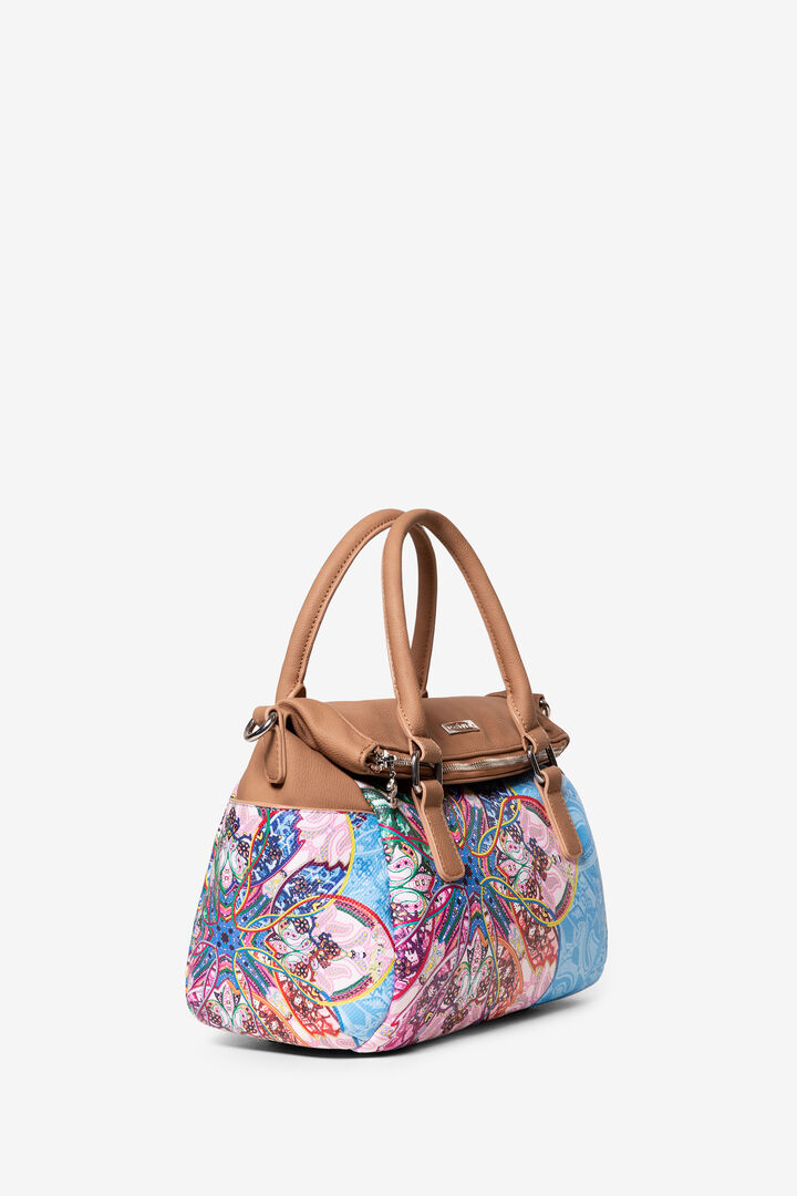 Two-Handle Bag Mexican cards Loverty | Desigual