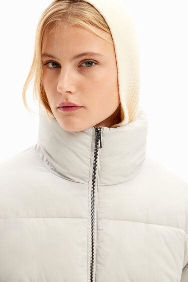 Chaqueta acolchada combinada | Desigual