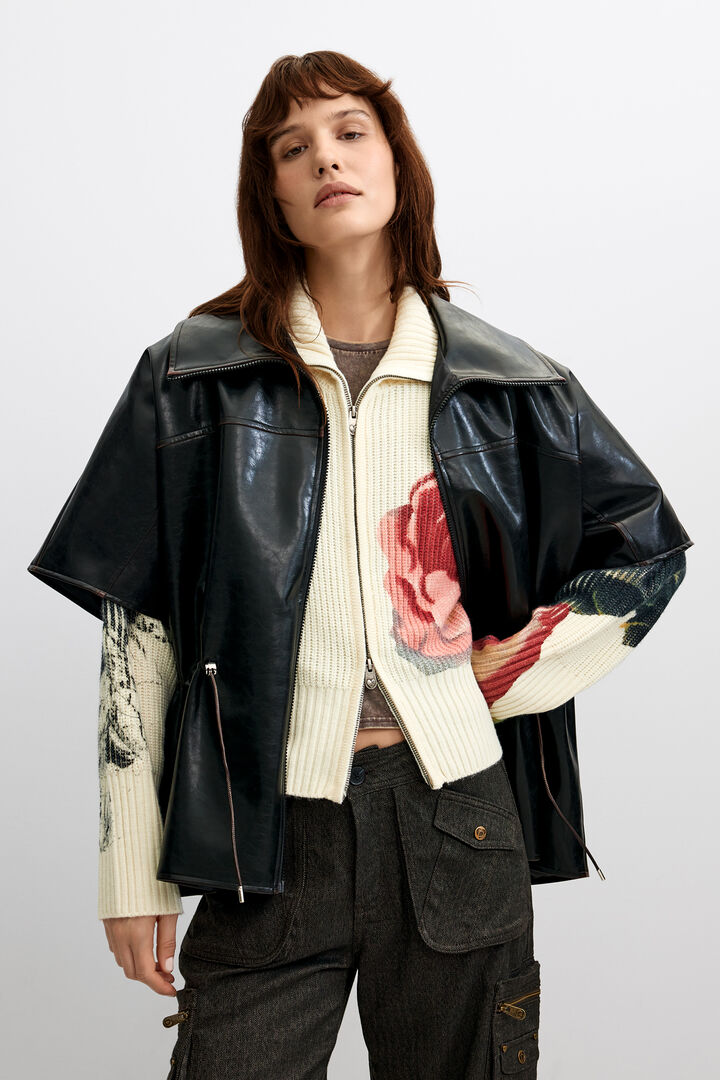 Poncho Efecto Piel