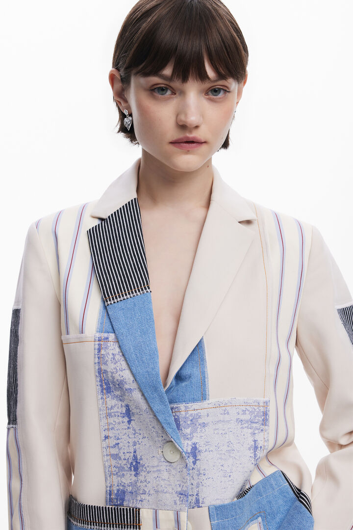 Blazer patchwork | Desigual