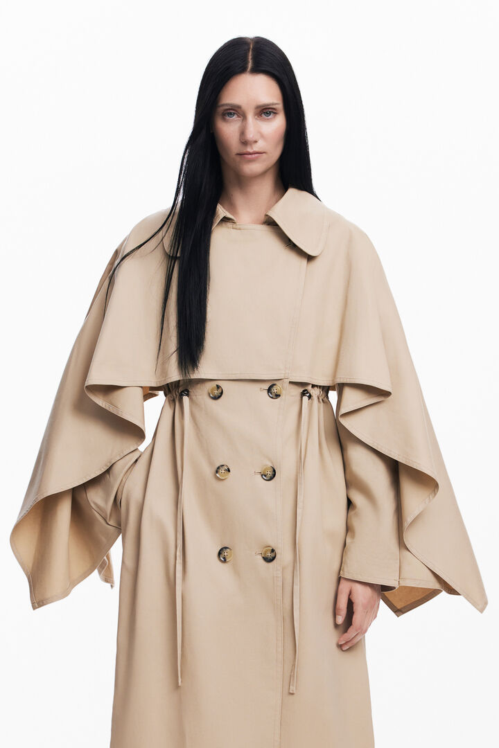 Gabardine mit Fledermausärmeln Maitrepierre | Desigual