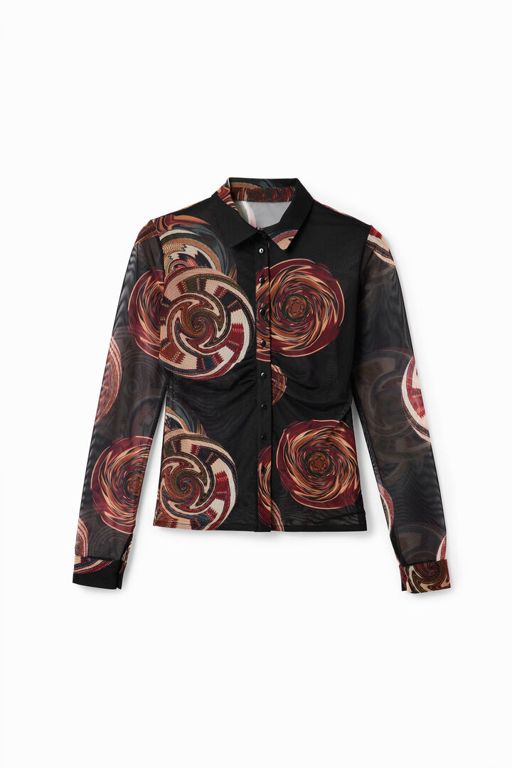Camiseta tul fruncidos M. Christian Lacroix | Desigual