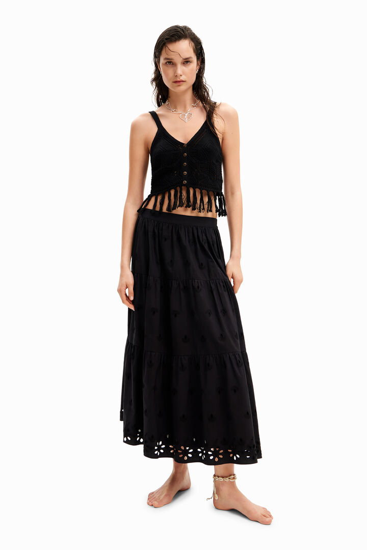 Crop Top Häkelstoff | Desigual