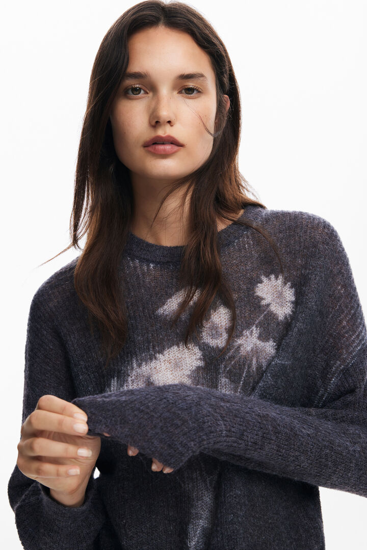 Ribbed vase sweater | Desigual