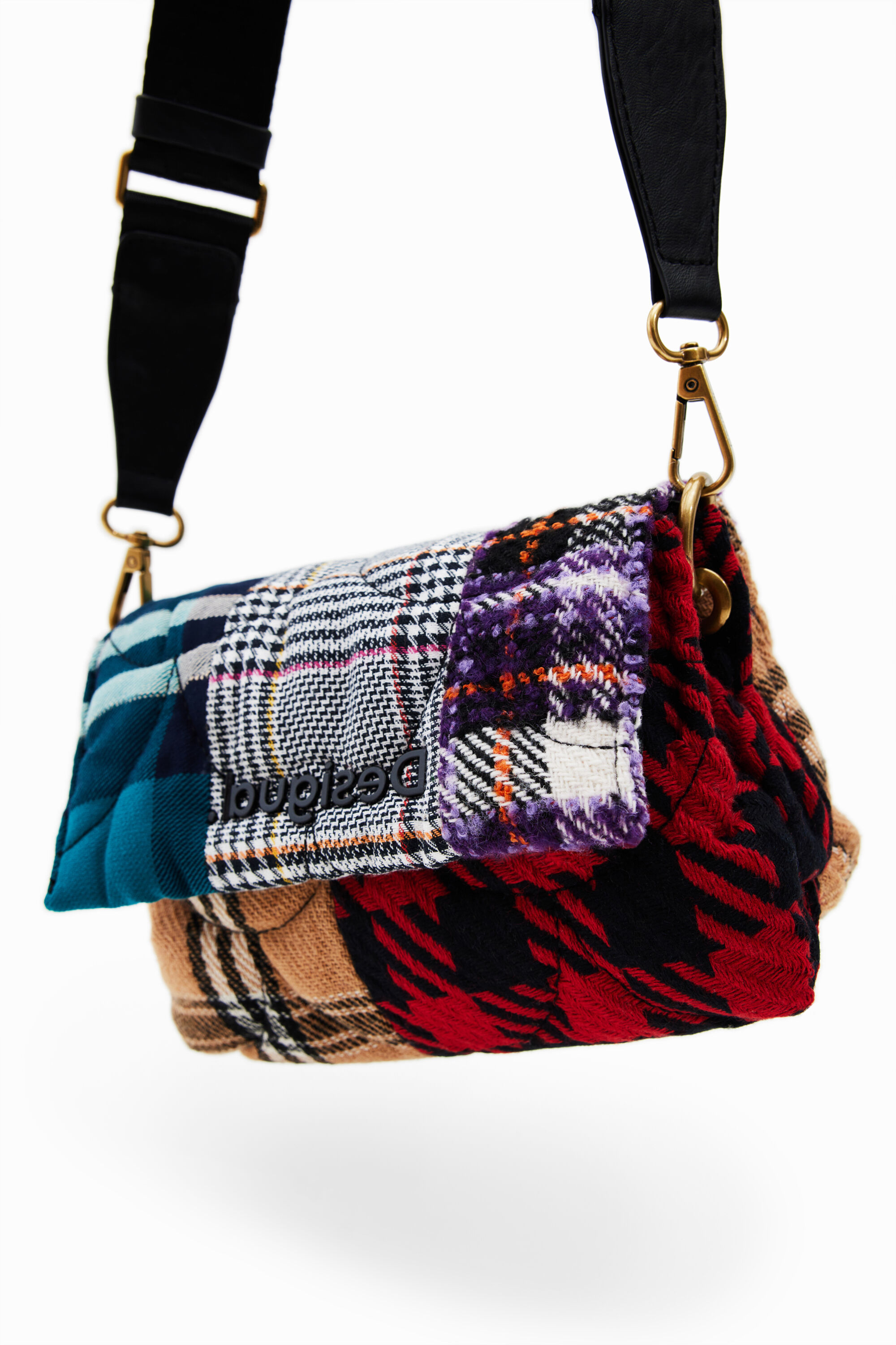 Sac desigual tartan store