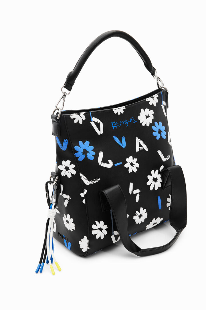 Midsize floral handbag | Desigual