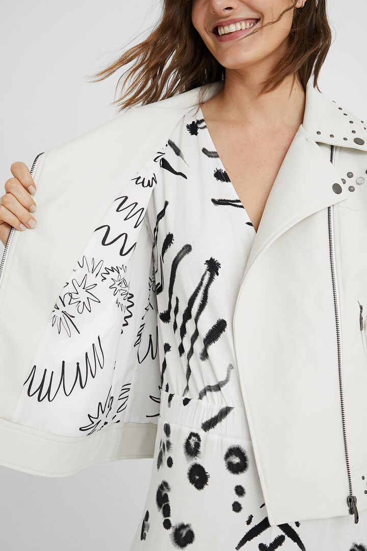 Biker slim borchie | Desigual