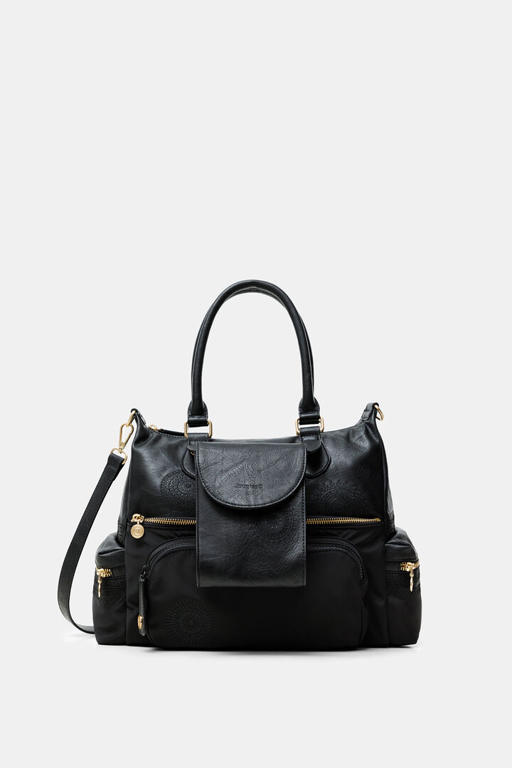 Bolso grabado bolsillo exterior | Desigual