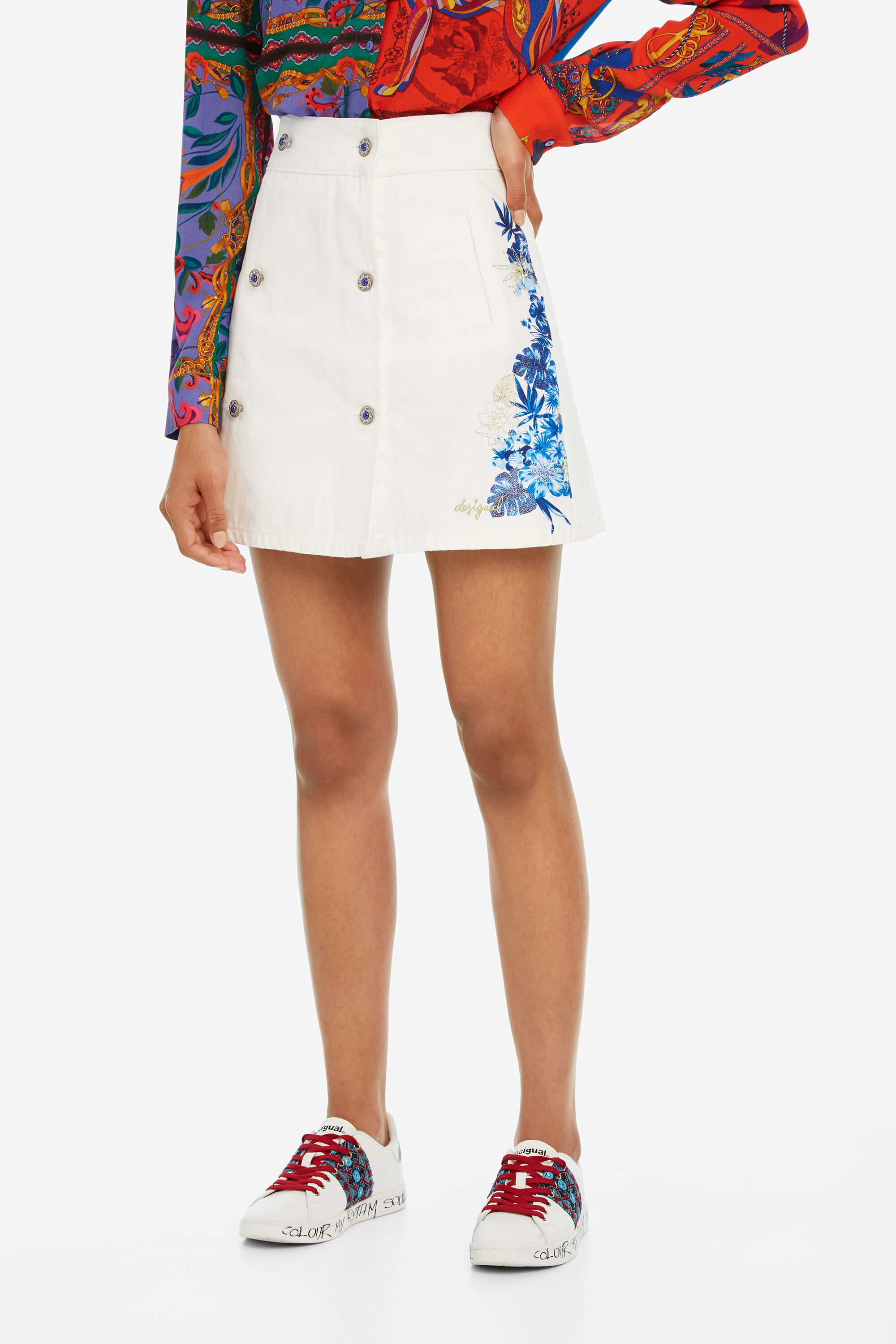 Denim skirt | Desigual.com
