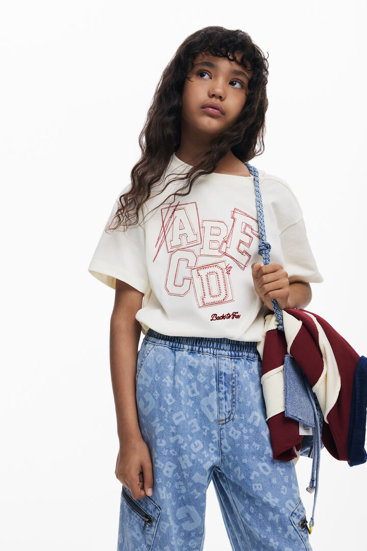 Jean Baggy imprimé | Desigual