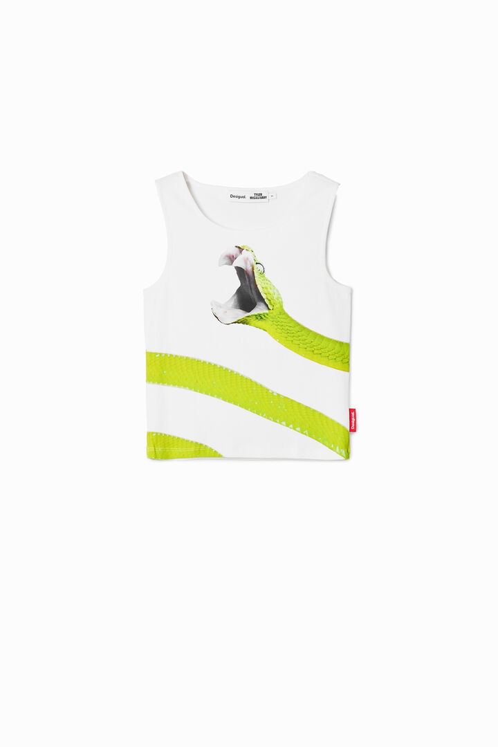 Tyler McGillivary snake top | Desigual