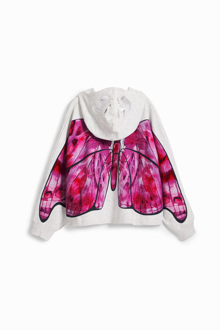 Butterfly cape sweatshirt | Desigual