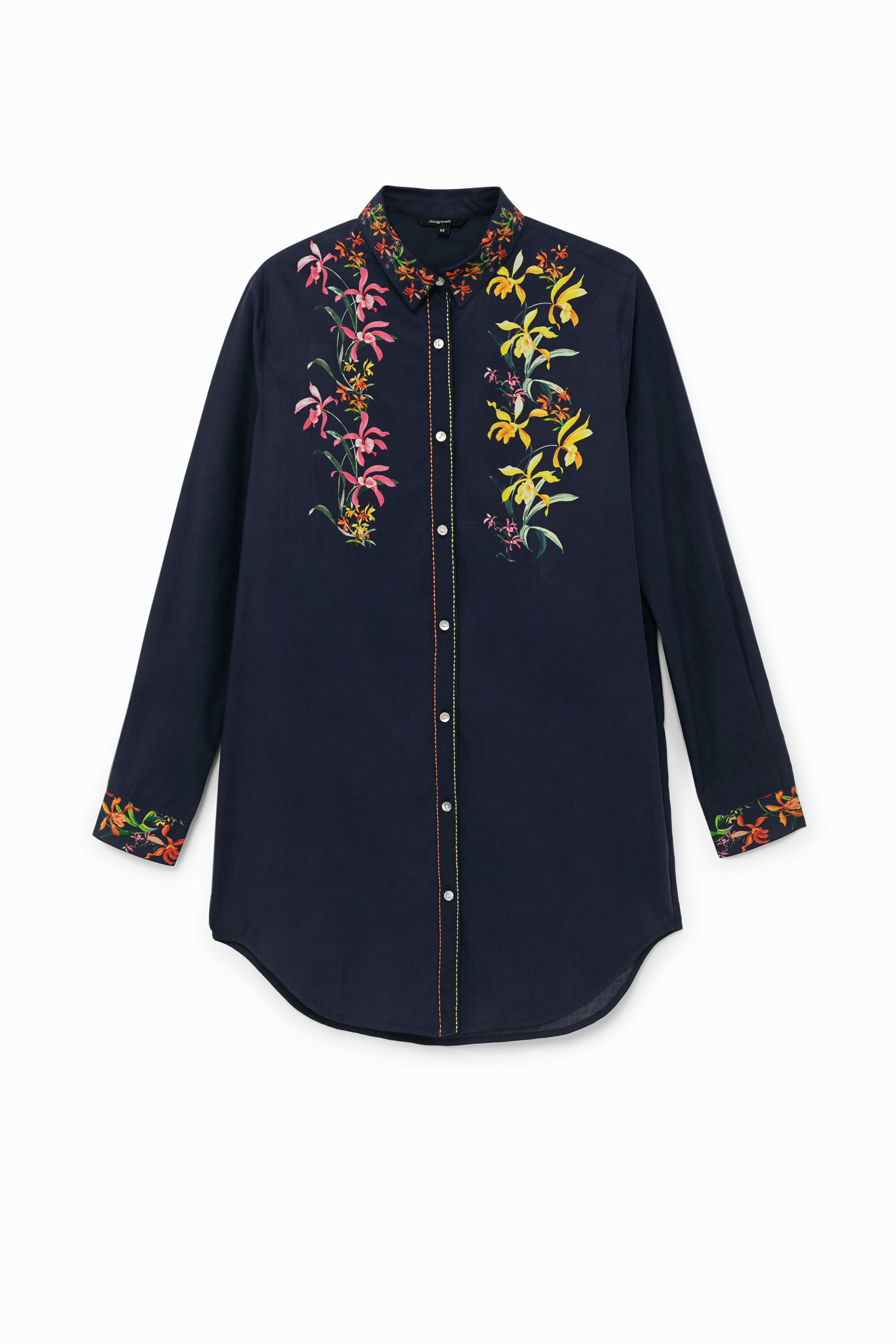 Lange overhemdblouse best sale