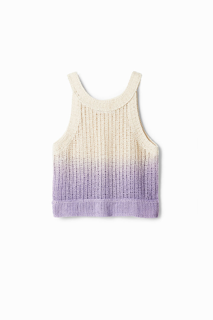 Dégradé tricot top | Desigual