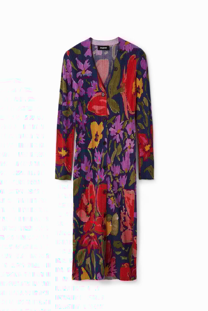 Pletena midi haljina | Desigual