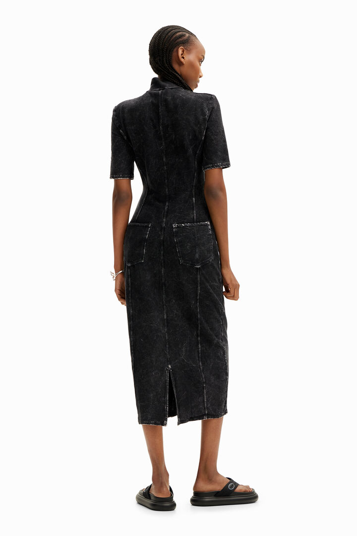 Denim midi dress | Desigual