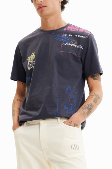 Samarreta arty brodats | Desigual