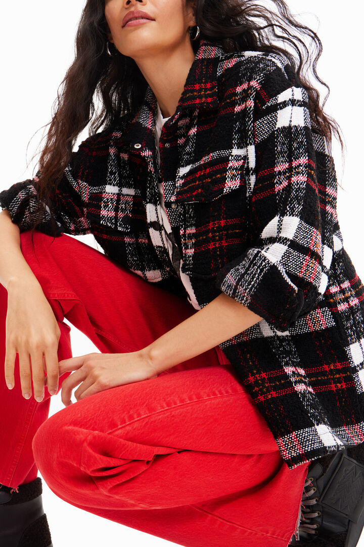 Plaid straight jacket | Desigual