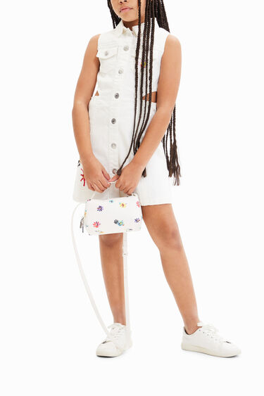 Vestido vaquero cut-outs | Desigual