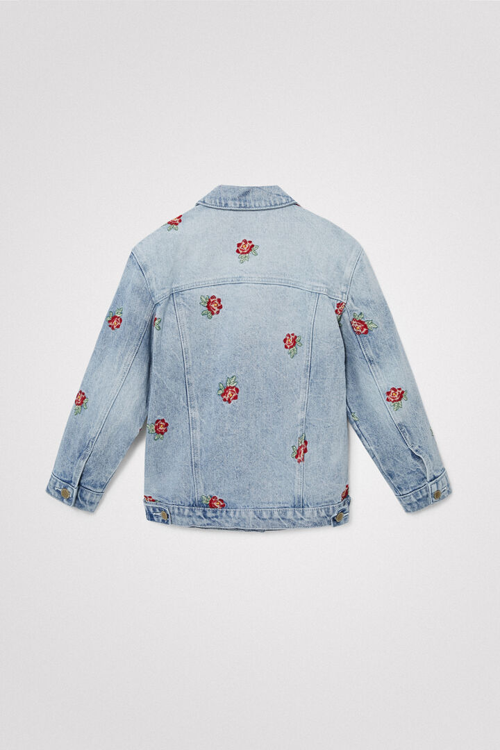 Rose denim jacket | Desigual