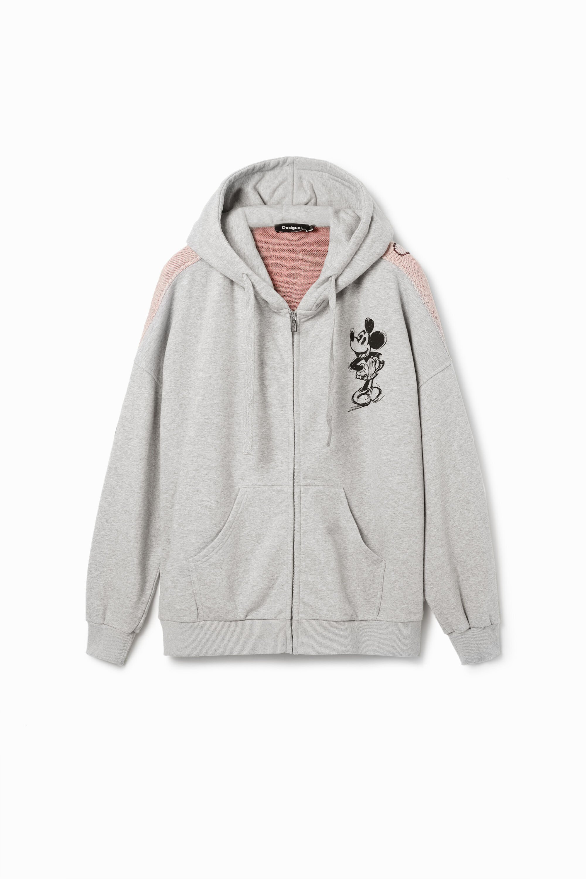 全国送料無料ギフト Mouse Mickey jacquard Oversized sweatshirt I women's トップス