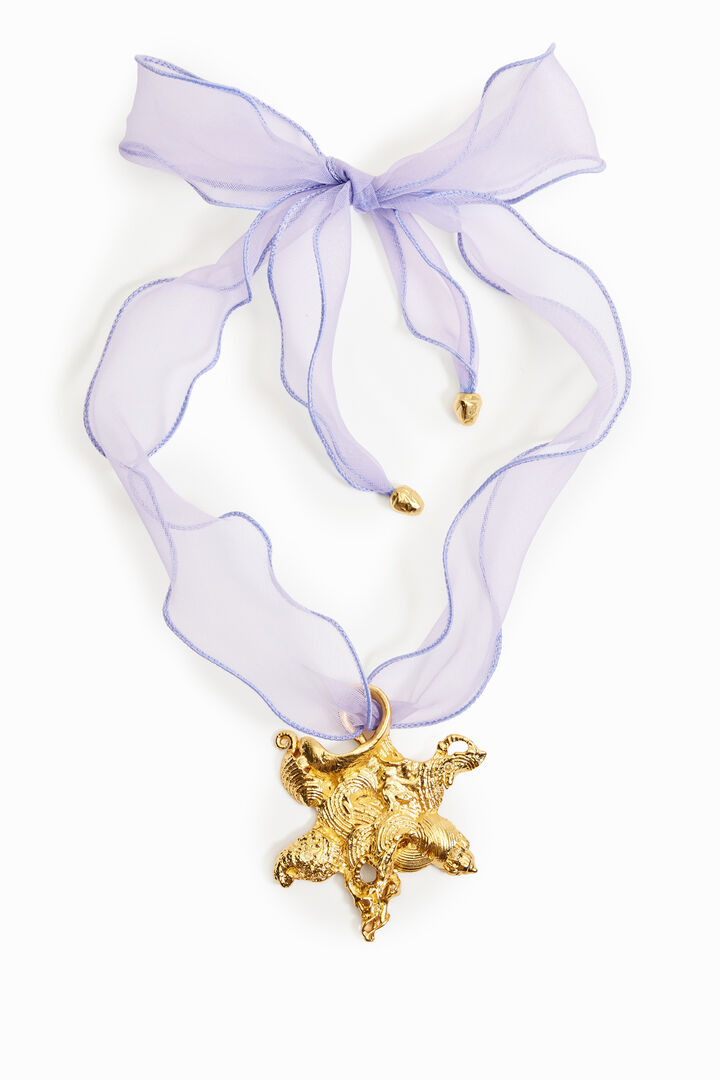 Colgante estrella baño oro Zalio | Desigual