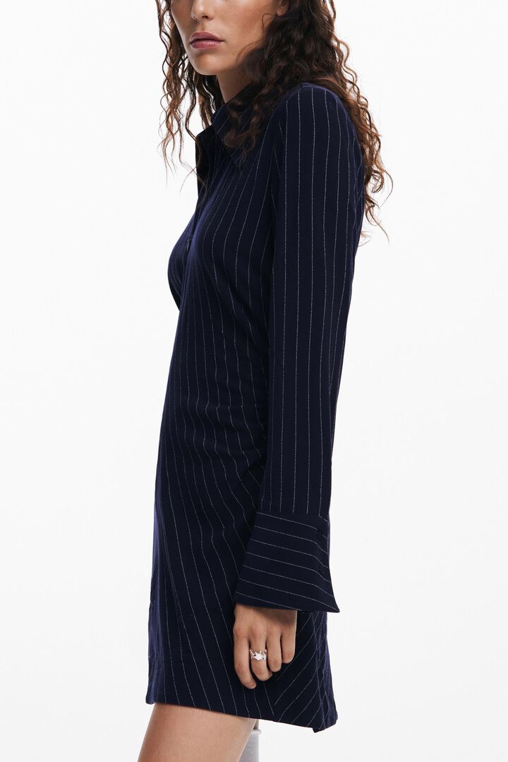 Striped slim dress