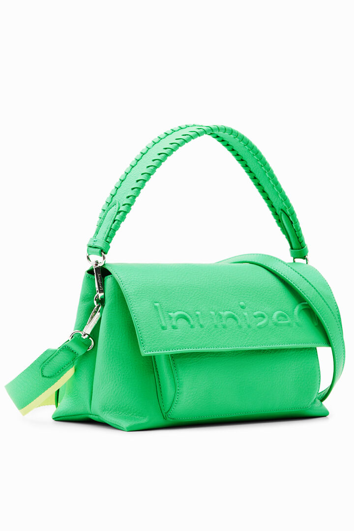Midsize half logo crossbody bag | Desigual