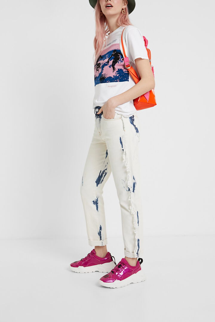 
Faded boyfriend jeans | Desigual