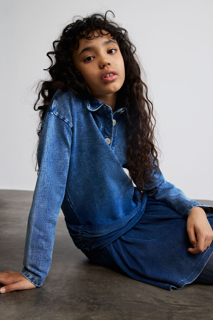 Polo knit dress
