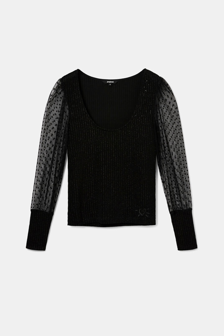 Top mangas transparentes | Desigual