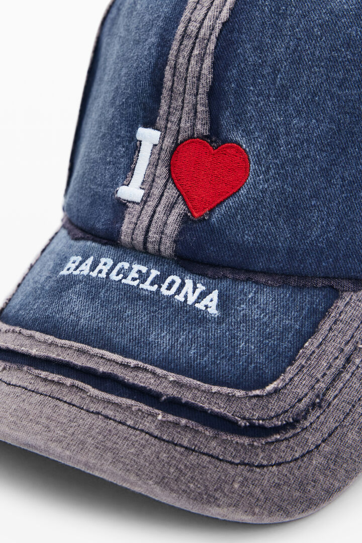 Vyšívaná šiltovka "I love Barcelona" Botter | Desigual