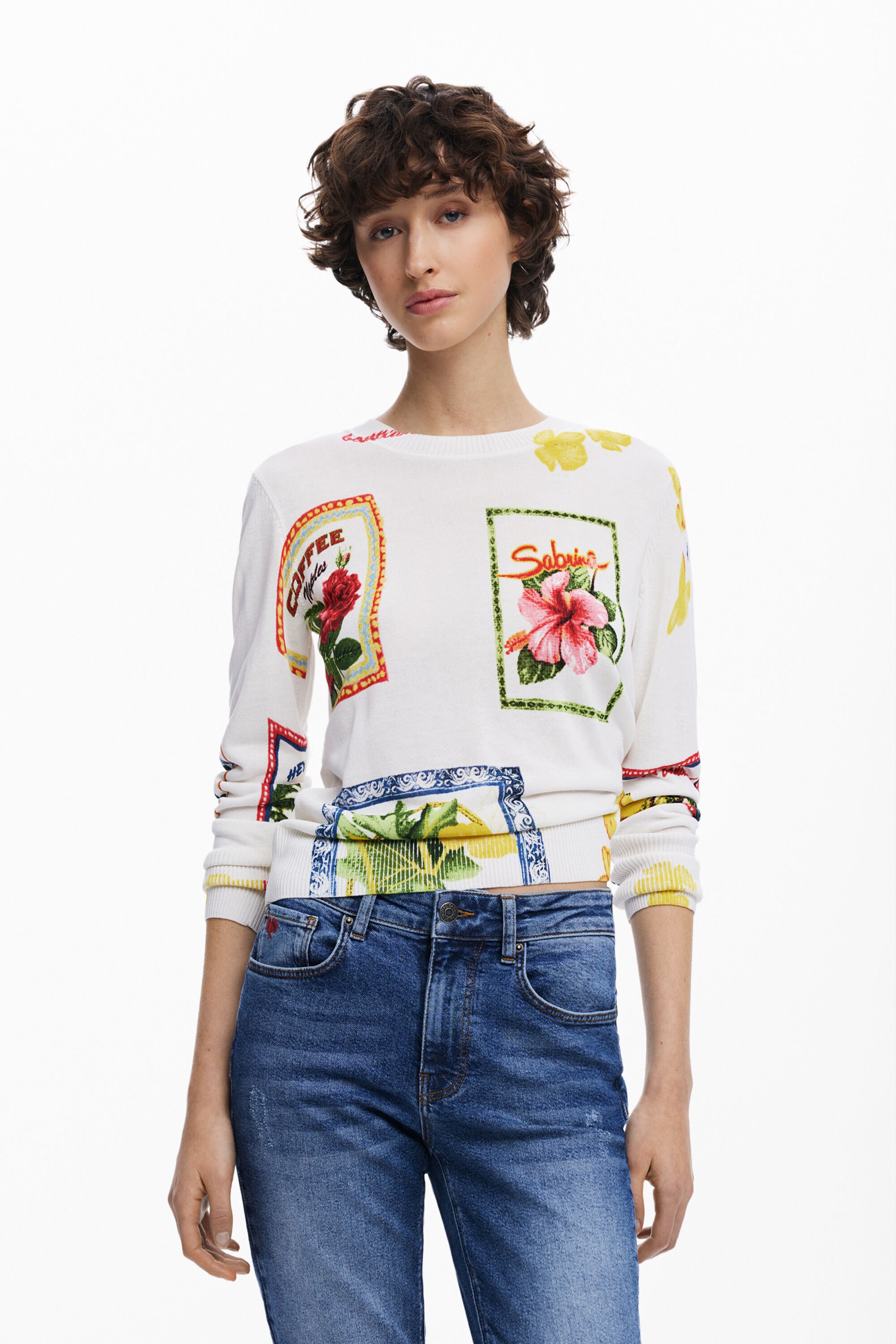 Stamp sweater