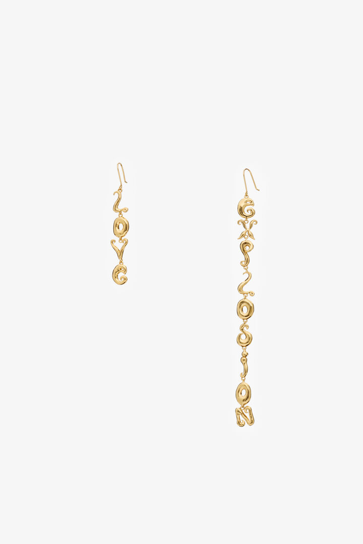 Earrings love explosion