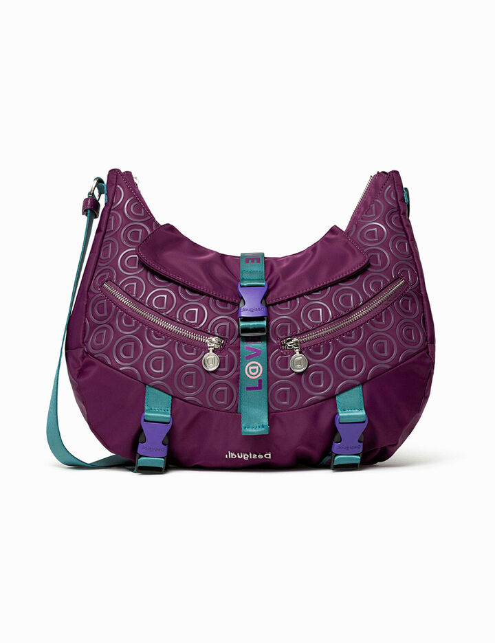 Borsa media con cerniere | Desigual