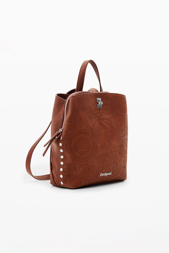 Mochila pequeña bordados | Desigual