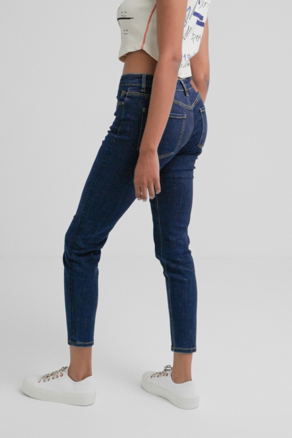 Womens ankle grazer shop jeans