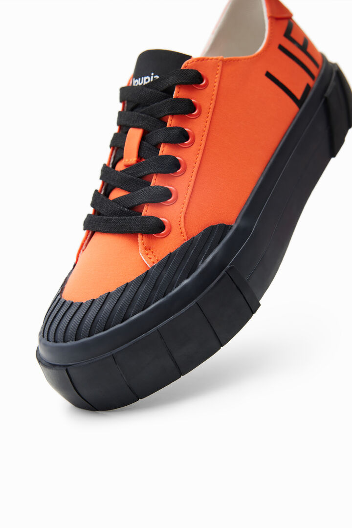 Scarpe ginnastica plateau Life is Awesome | Desigual
