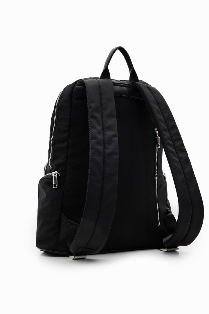 Large nylon pockets backpack | Desigual