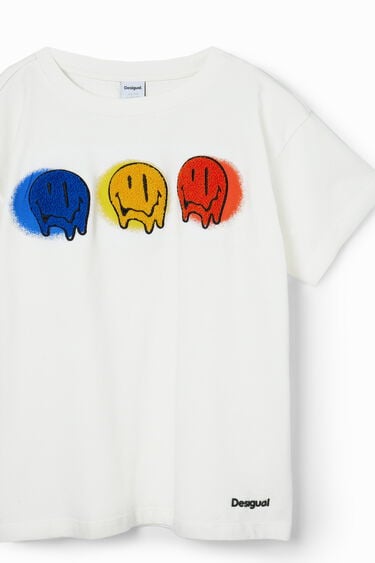 Camiseta parches Smiley Originals ® | Desigual