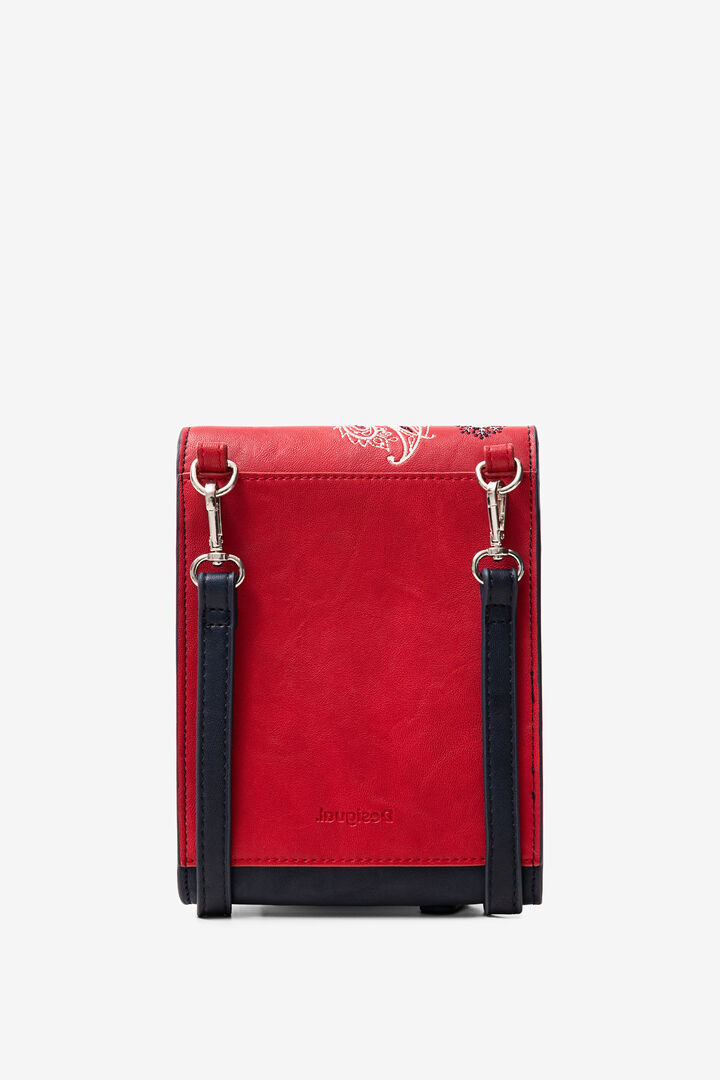 Längliches Portemonnaie mit Stickereien | Desigual