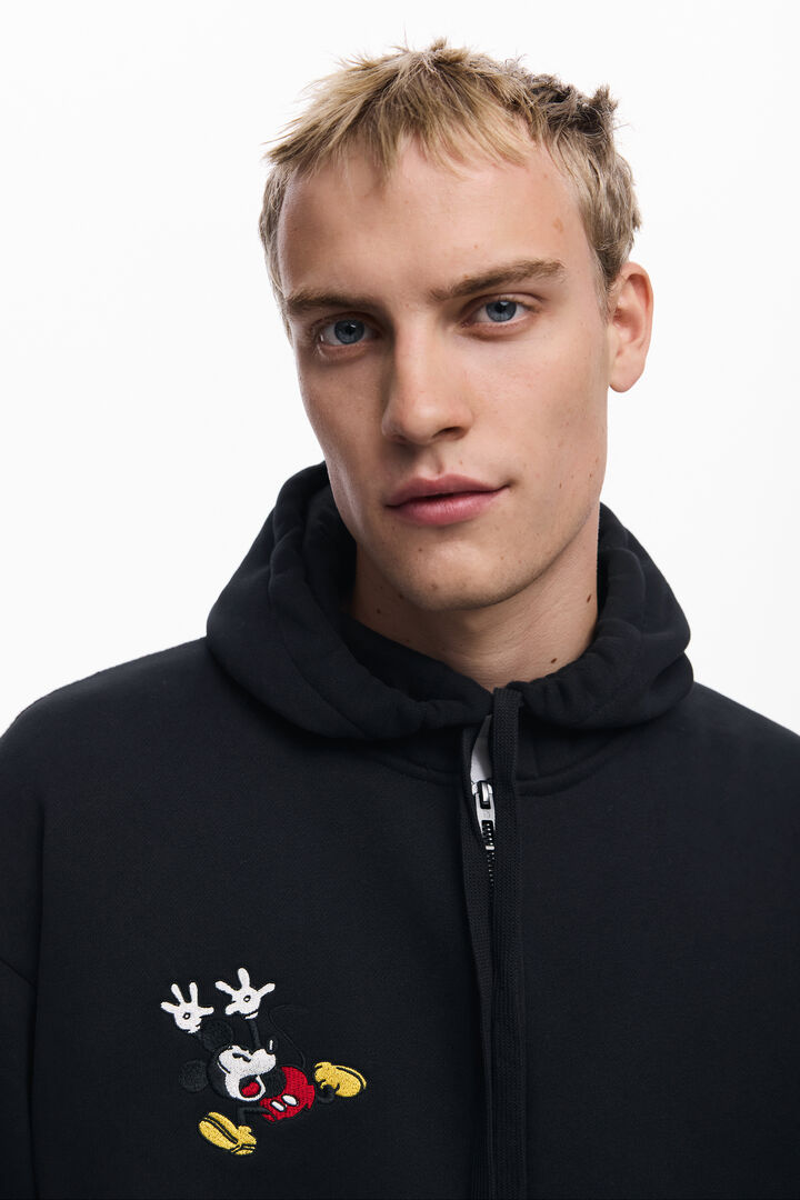 Mickey Mouse™ zip-up sweatshirt | Desigual