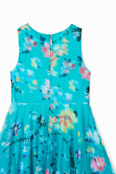 Sleeveless out-of-focus dress | Desigual