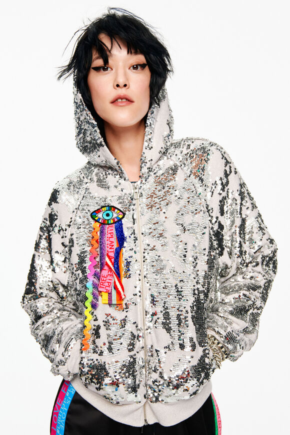 Sudadera lentejuelas Johnson Hartig