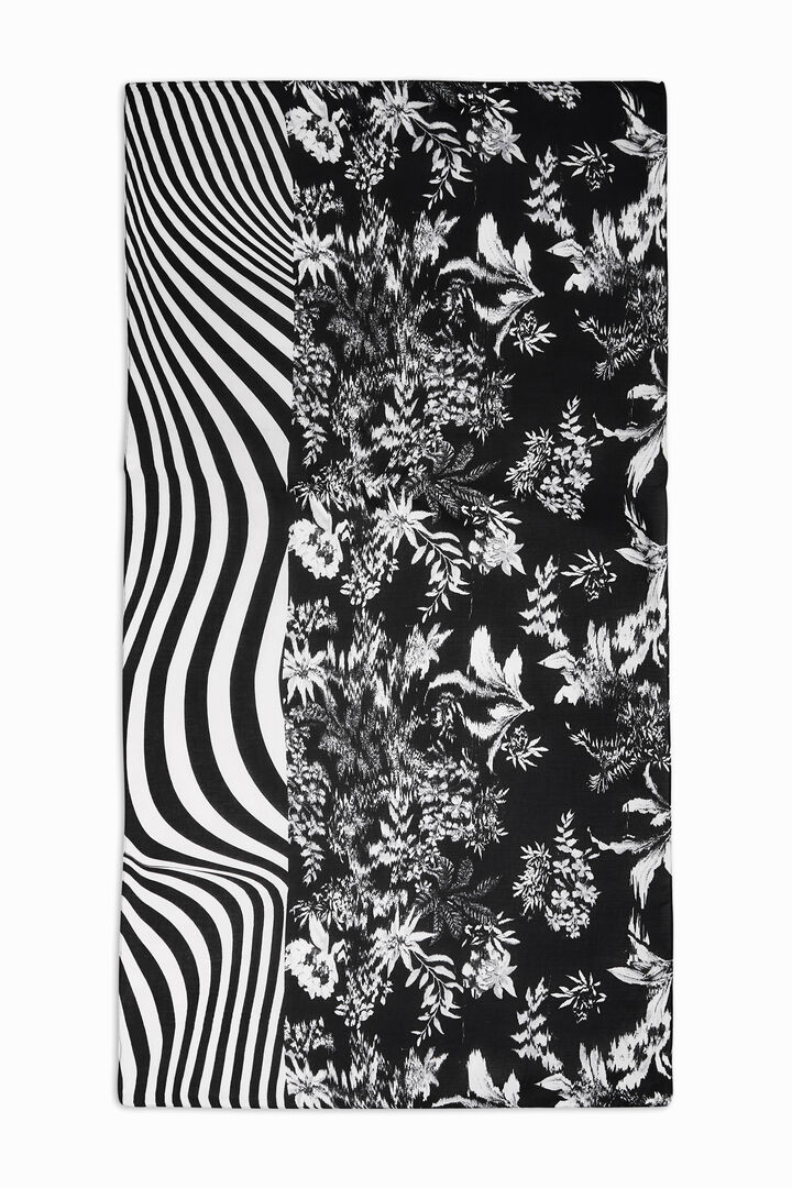 Recycled patchwork foulard | Desigual