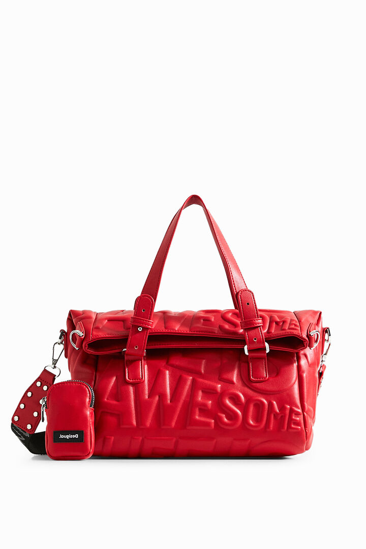 "Life is awesome" bag | Desigual