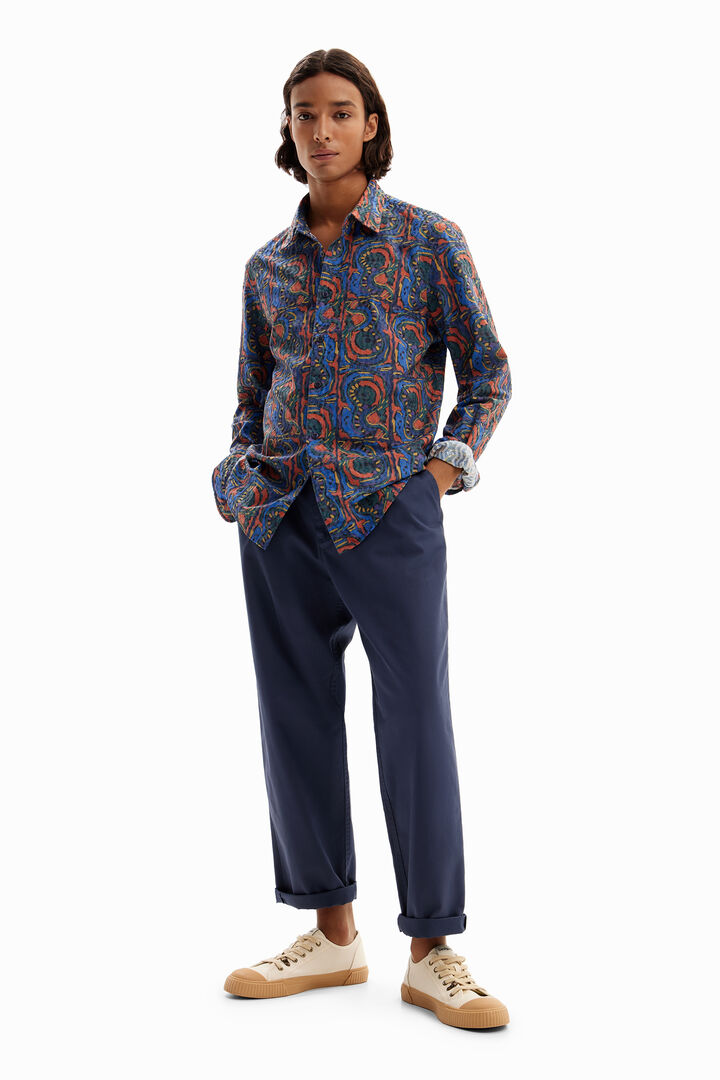 Camisa bordada arty | Desigual