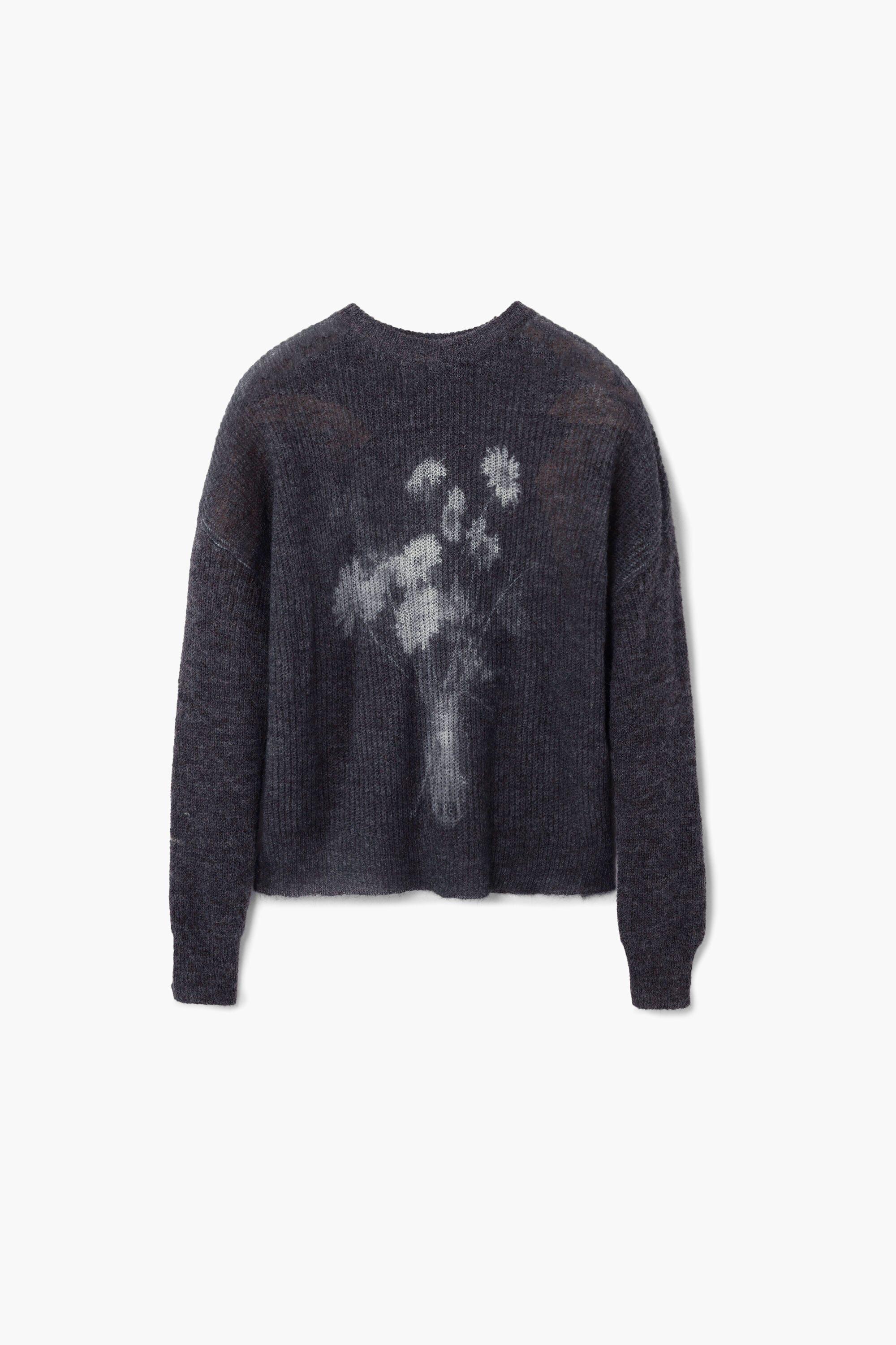Desigual, Rippenpullover Vase, Schwarz, S